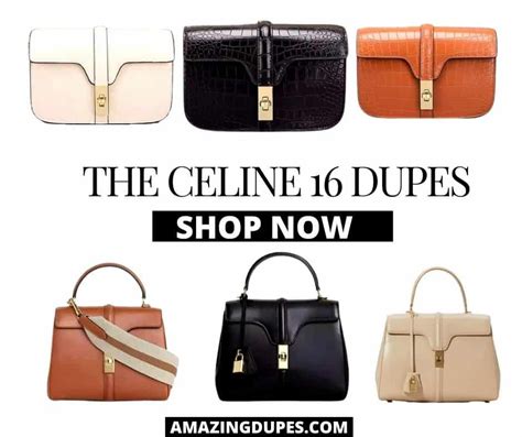 celine replica designer handbags|celine clasp bag dupe.